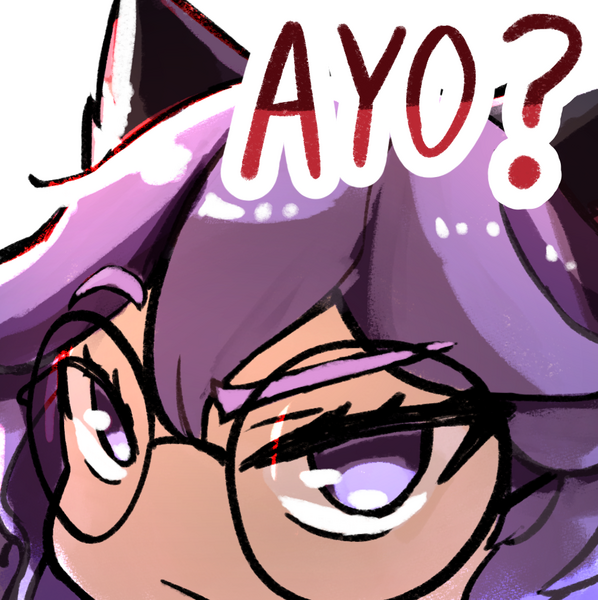 AYO? Ava Emote drawn by: @DivergentDraco