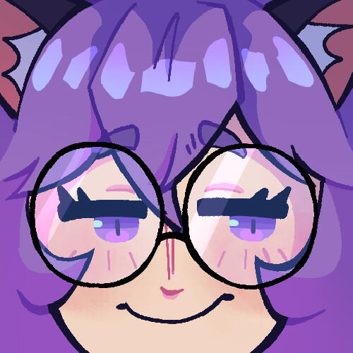 Smirk Ava Emote drawn by: @catcoal on Discord