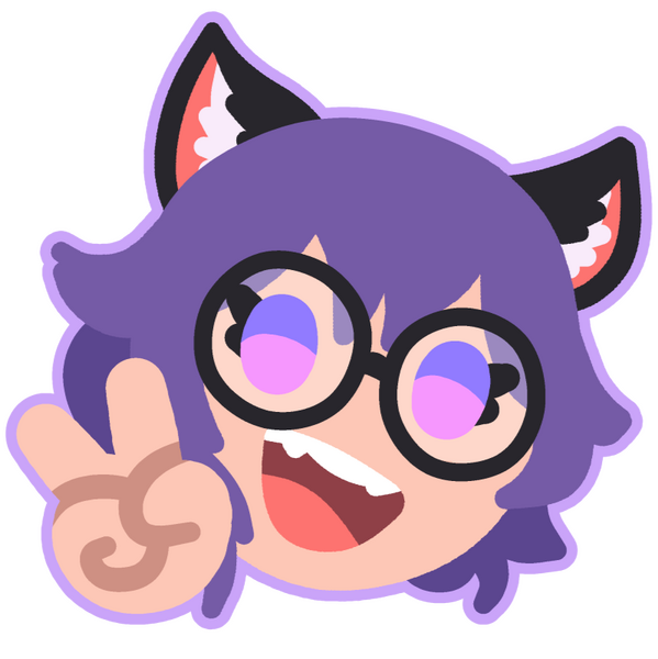 Peace Sign Ava Emote drawn by: @wandering-mask