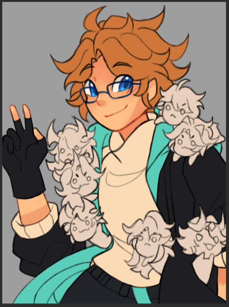 Aqult &amp; Quanta drawn by: @Siomi995